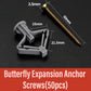 Aircraft / Butterfly Expansion Anchor Bolts Tube & Countersunk Screws (50sets)