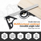 Multifunctional Combination of Movable Angle Ruler Set（50% OFF）