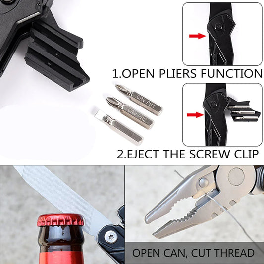 Multifunctional Survival Hammer 14 in 1 Stainless Steel Alloy Material（50% OFF）