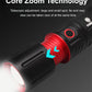 ✨Telescopic Zoom Long-Range Outdoor Bright Flashlight（50% OFF）