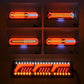 2pcs Bright LED Guide Tail Lights for Trucks